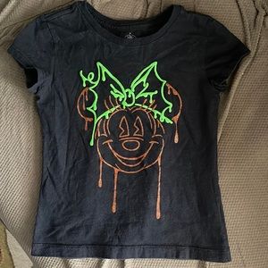 DISNEY Minnie Mouse Halloween Neon shirt, size 4T